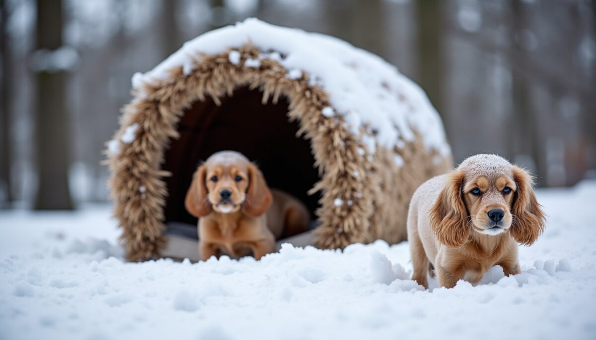Abris extérieurs pour chiens : confort assuré en été comme en hiver