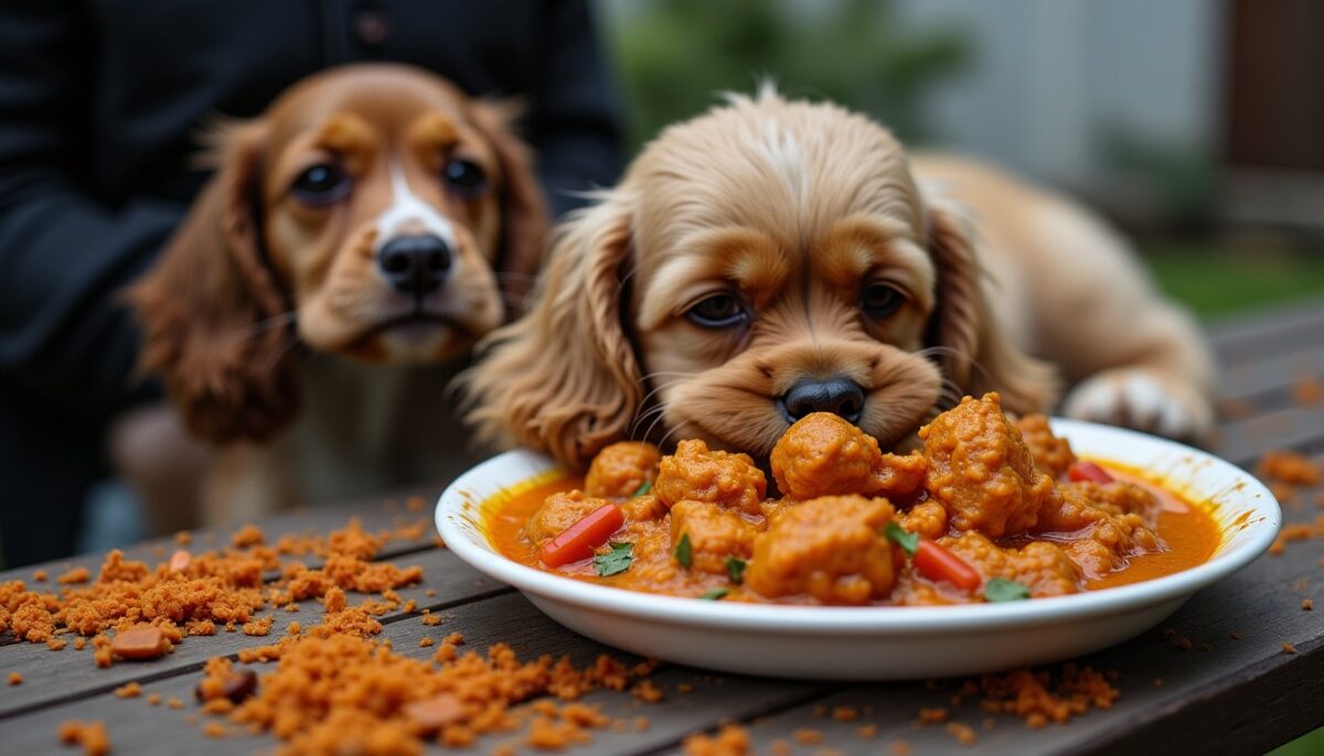 Curry et chiens : une épice à éviter ou un allié surprenant ?